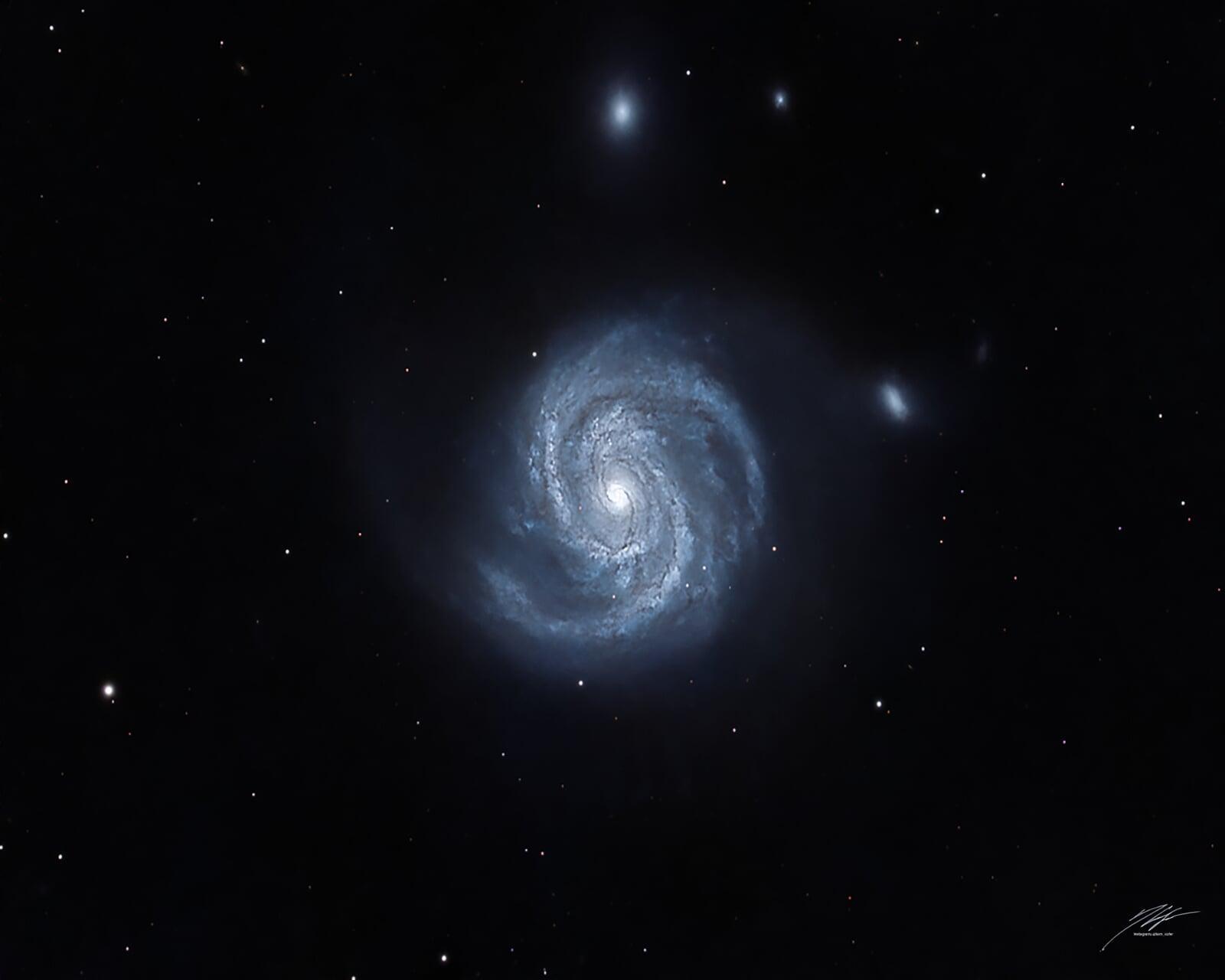 M 100 Blowdryer Galaxy